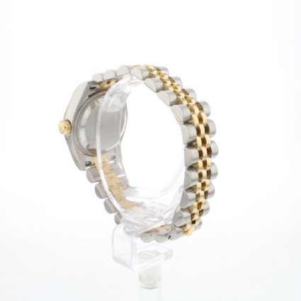 Lady-Datejust 26 Jubilee Steel/Gold Black Dial