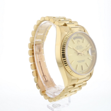 Day-Date 36 Yellow Gold Stick Dial