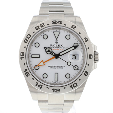 Rolex - Explorer II White Dial