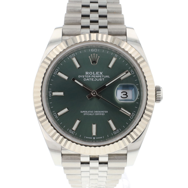 Rolex - Datejust 41 Jubilee Mint Green Dial