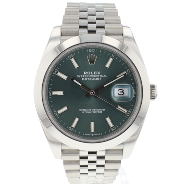 Rolex - Datejust 41 Jubilee Mint Green Dial