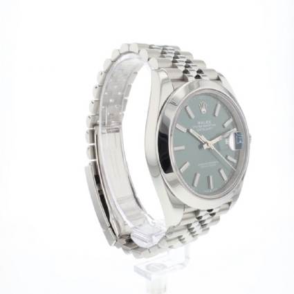 Datejust 41 Jubilee Mint Green Dial