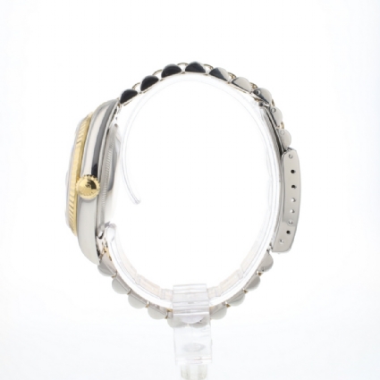 Datejust 36 Steel Gold Jubilee Fluted Blue Dial