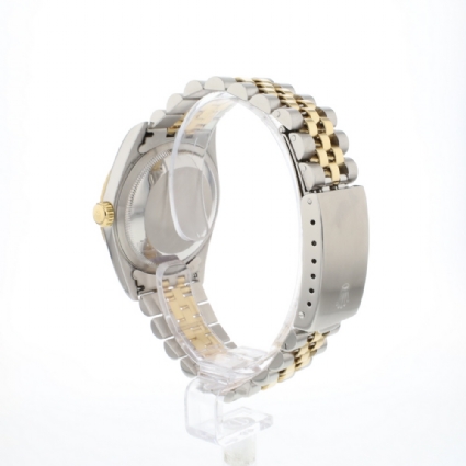 Datejust 36 Steel Gold Jubilee Fluted Blue Dial