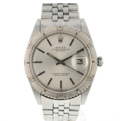 Datejust 36 Steel Jubilee Turn-O-Graph Silver Dial