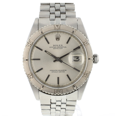 Rolex - Datejust 36 Steel Jubilee Turn-O-Graph Silver Dial