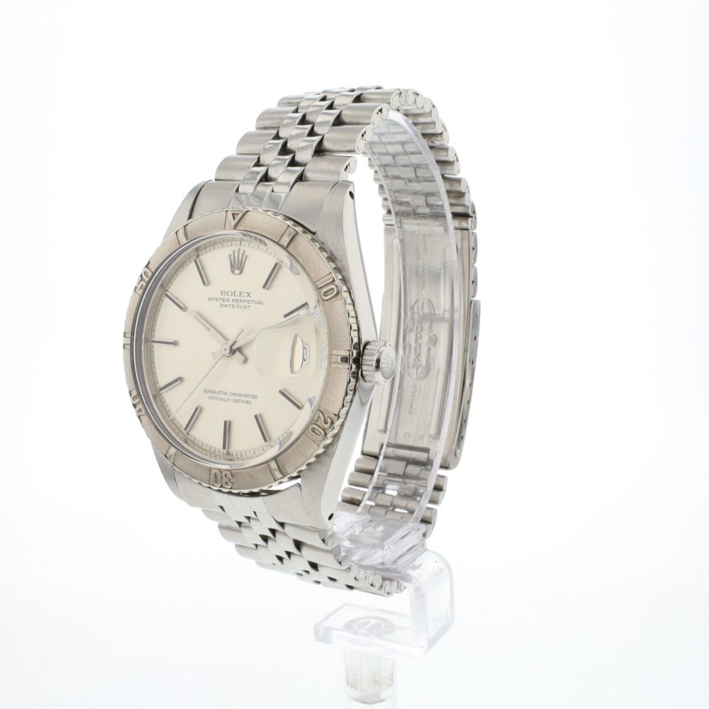 Datejust 36 Steel Jubilee Turn-O-Graph Silver Dial