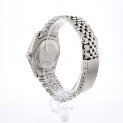 Datejust 36 Steel Jubilee Turn-O-Graph Silver Dial