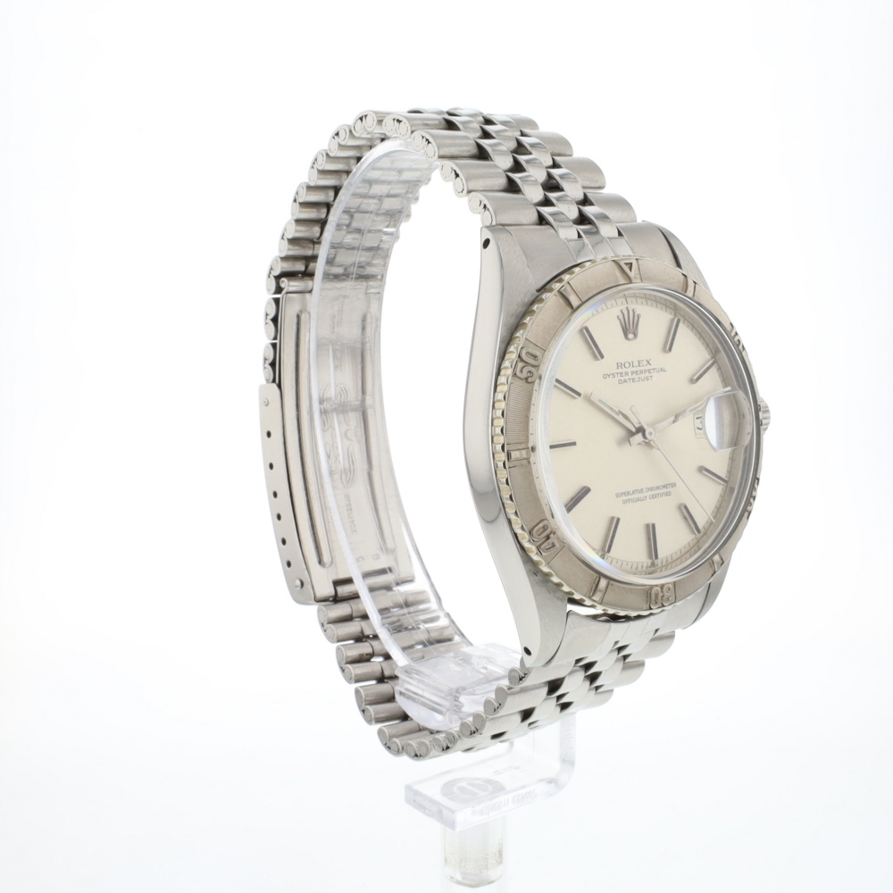 Datejust 36 Steel Jubilee Turn-O-Graph Silver Dial