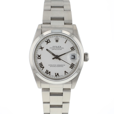 Rolex - Datejust 31 Midsize White Roman Dial