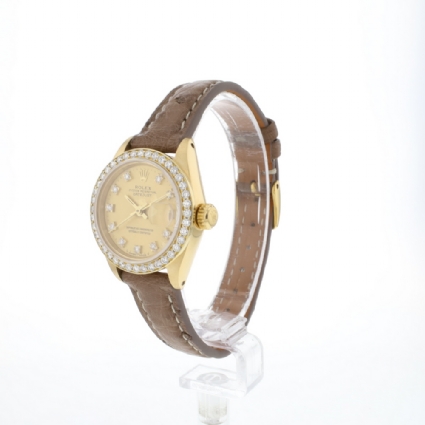 Lady-Datejust 26 Yellow Gold Diamond Dial