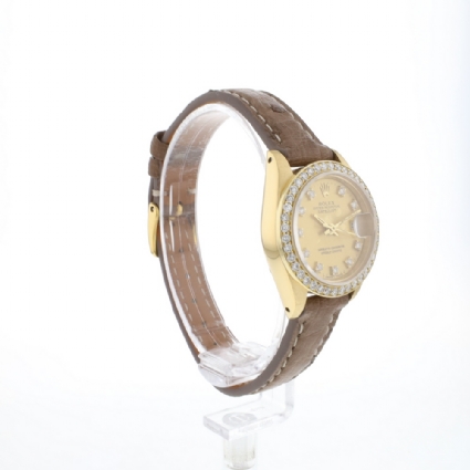 Lady-Datejust 26 Yellow Gold Diamond Dial