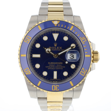Rolex - Submariner Date Steel/Gold Blue Dial