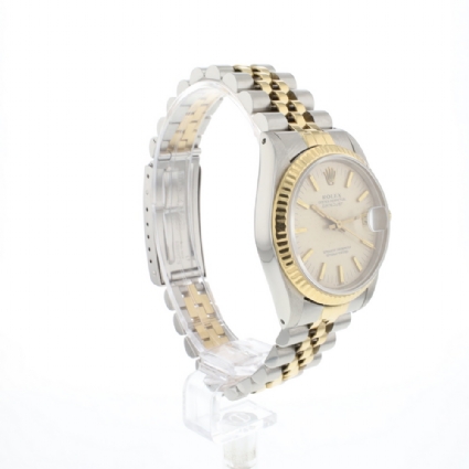 Datejust 31 Steel Gold Jubilee Fluted Silver Dial