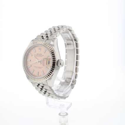 Lady-Datejust 28 Steel Jubilee Fluted Pink Dial