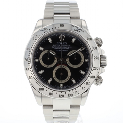 Daytona Steel Black Dial