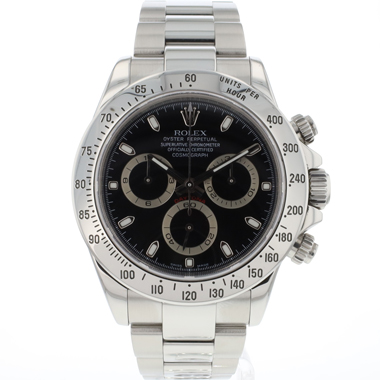 Rolex - Daytona Steel Black Dial