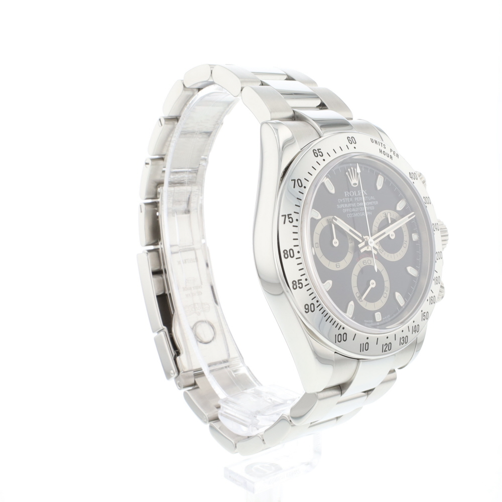 Daytona Steel Black Dial