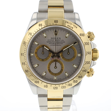 Rolex - Daytona Steel/Gold Grey Dial