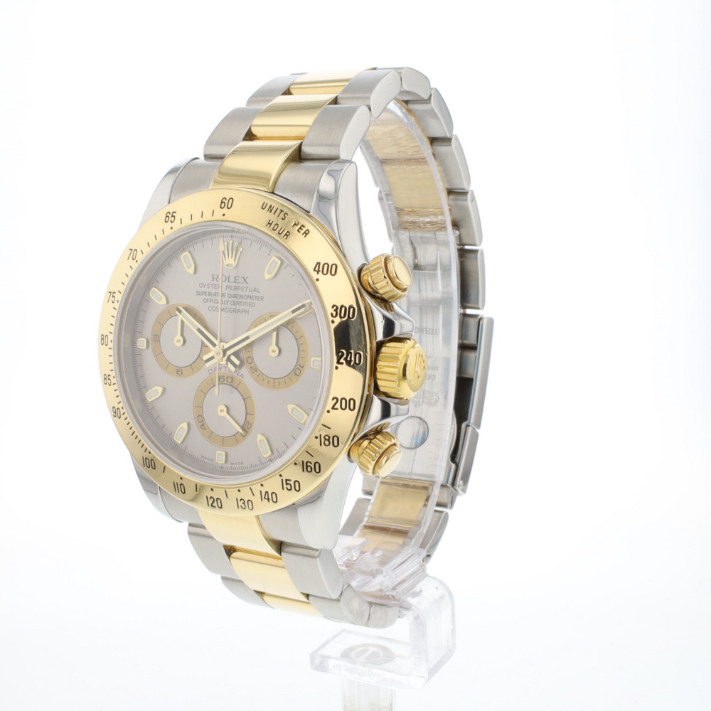 Daytona Steel/Gold Yellow Grey Dial