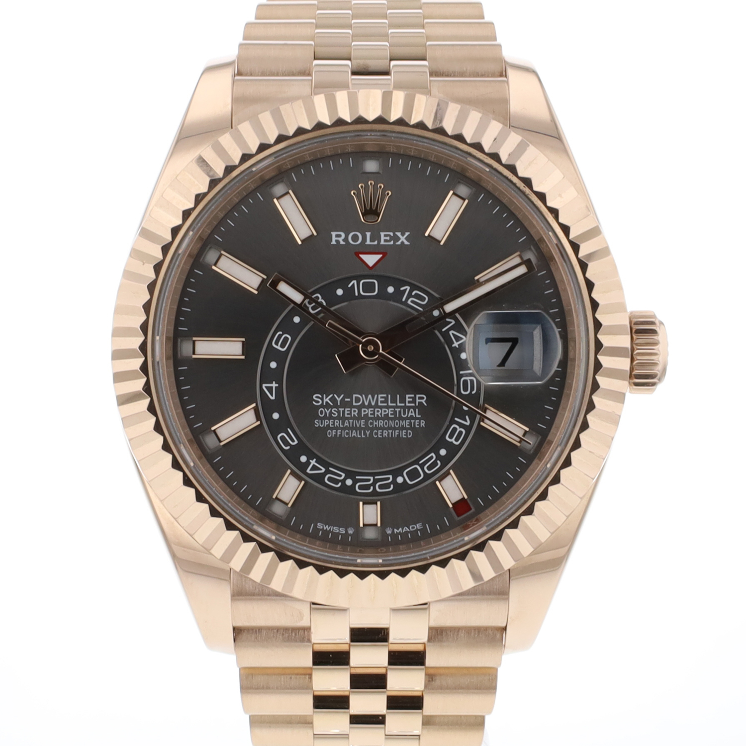 Sky-Dweller Rosegold Jubilee Slate Grey