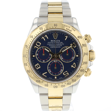 Rolex - Daytona Steel/Gold Blue Racing Dial