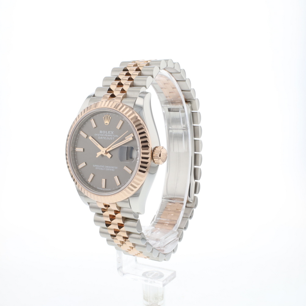 Datejust 31 Steel Everose Gold Jubilee Rhodium Dial