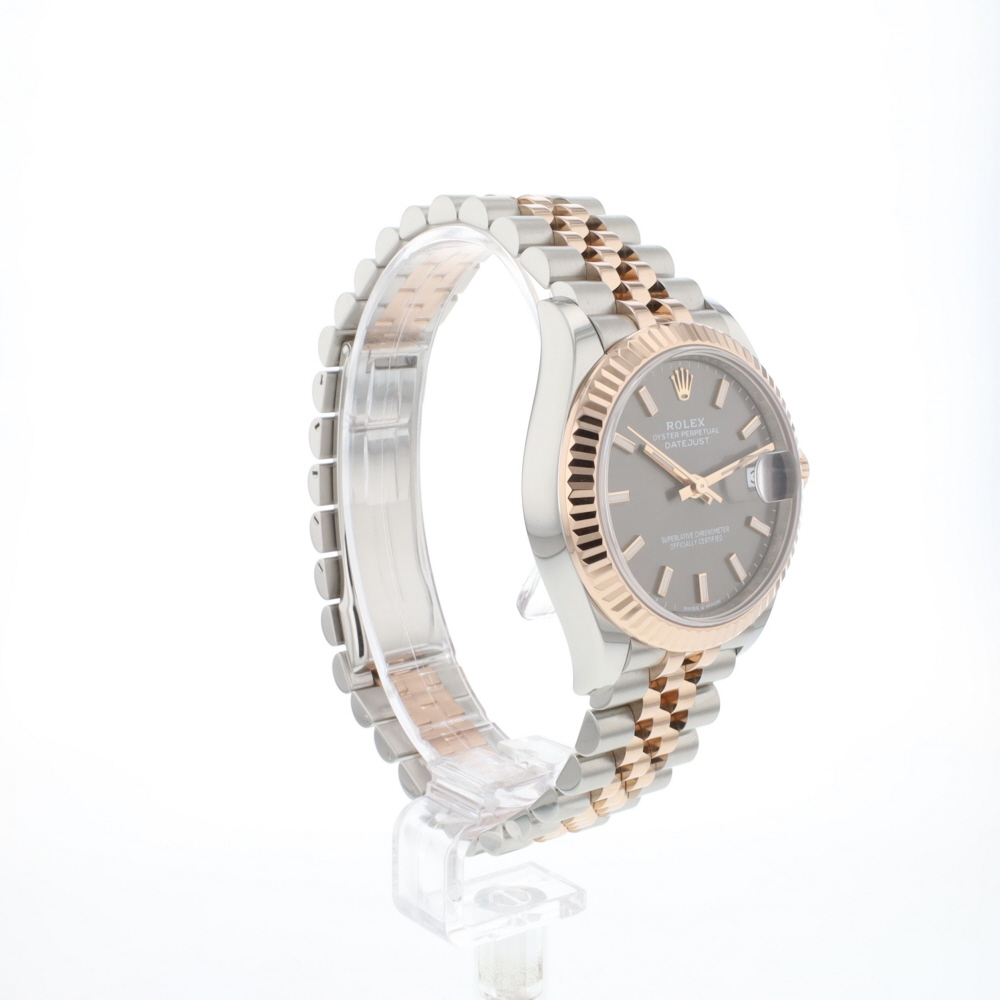 Datejust 31 Steel Everose Gold Jubilee Rhodium Dial