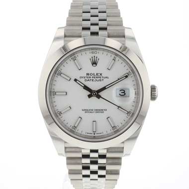 Rolex - Datejust 41 Jubilee White Dial NEW! 2025
