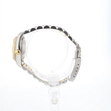 Lady-Datejust 26 Steel/Gold Red Vignette Diamond Dial