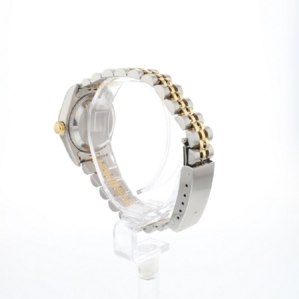 Lady-Datejust 26 Steel/Gold Red Vignette Diamond Dial