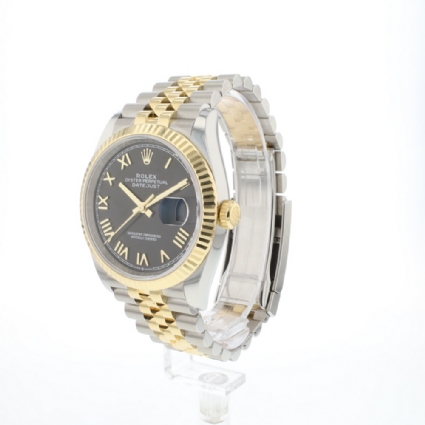 Datejust 36 Steel/Gold Jubilee Black Roman Dial  NEW '26