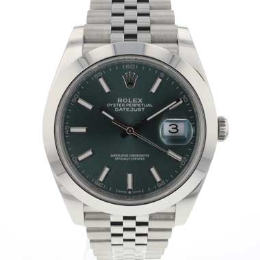 Rolex - Datejust 41 Jubilee Mint Green Dial