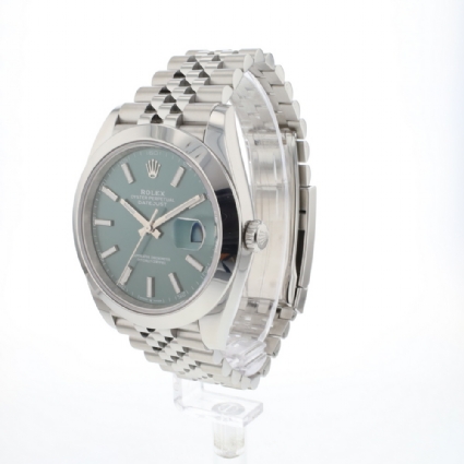Datejust 41 Jubilee Mint Green Dial