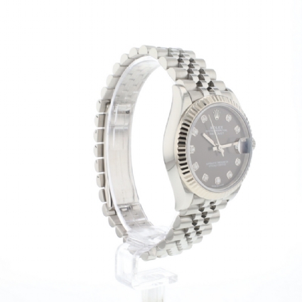 Datejust 31 Rhodium Diamond Dial