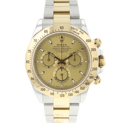Daytona Steel/Gold Champagne Dial