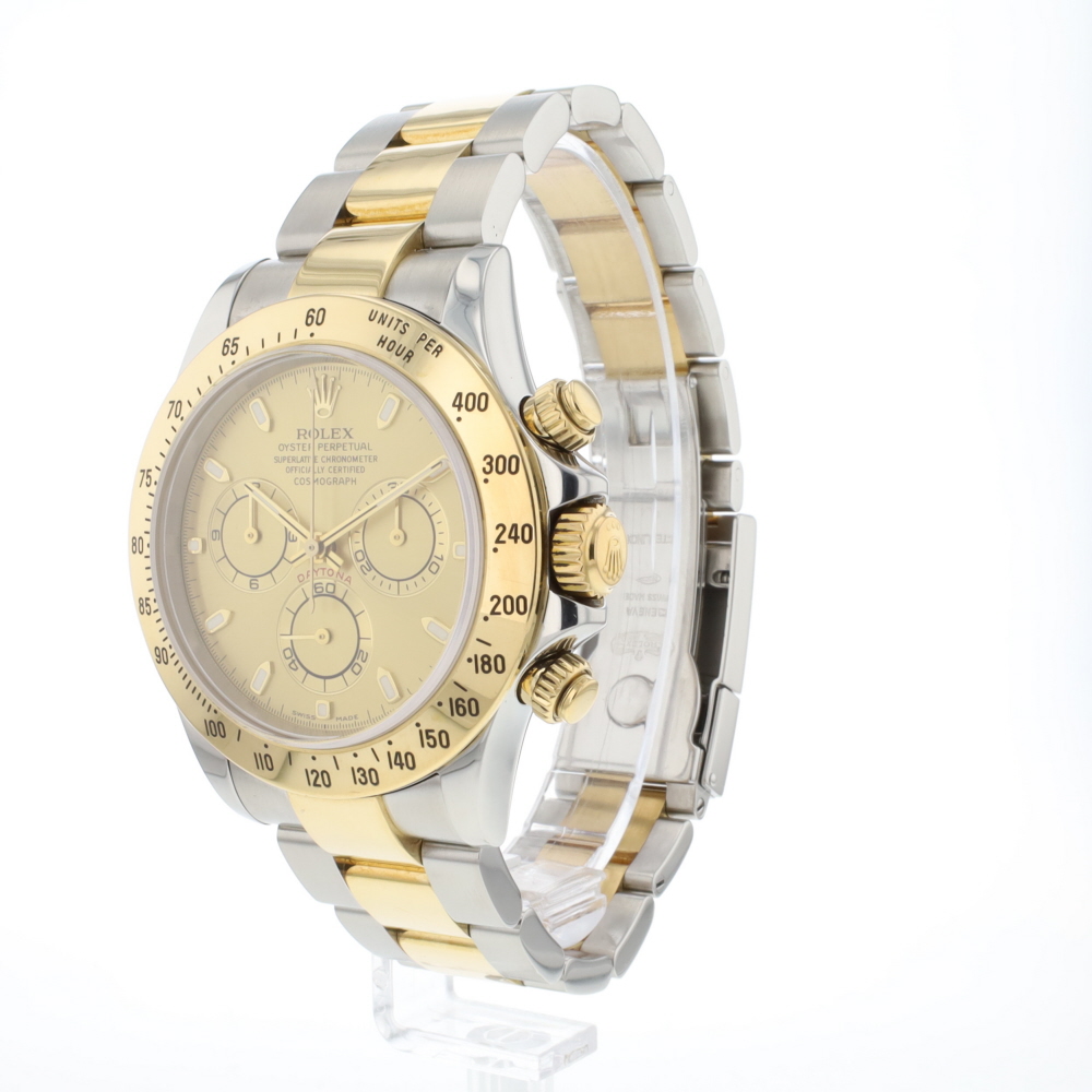 Daytona Steel/Gold Champagne Dial