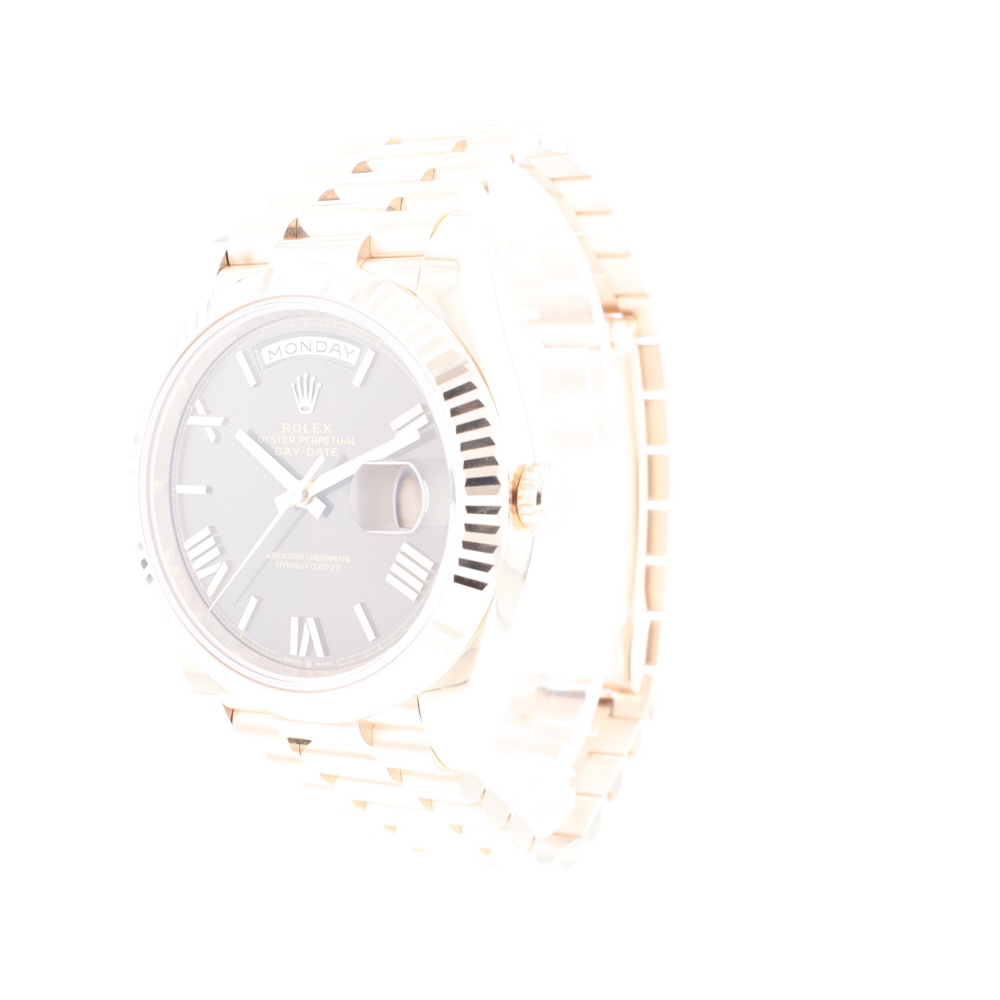 Day-Date 40mm Everose Gold Chocolate Roman Dial 99,9 NEW '26