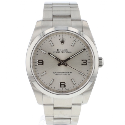 Oyster Perpetual 34 Silver Dial