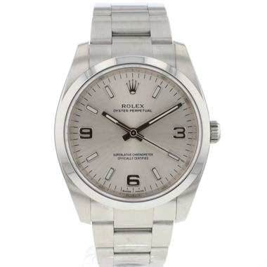 Rolex - Oyster Perpetual 34 Silver Dial