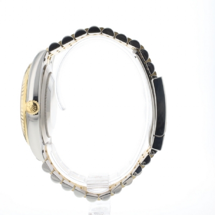 Datejust 41 Steel Gold Jubilee Black Dial