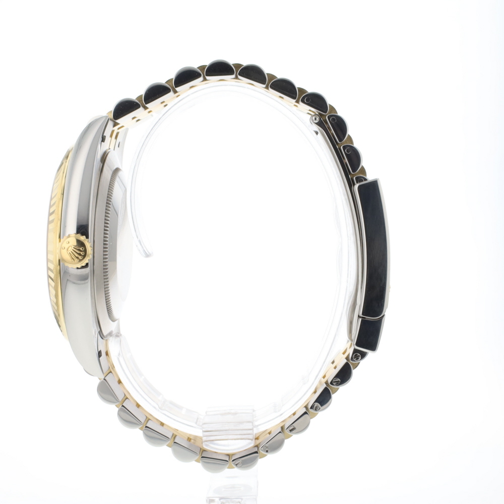 Datejust 41 Steel Gold Jubilee Black Dial