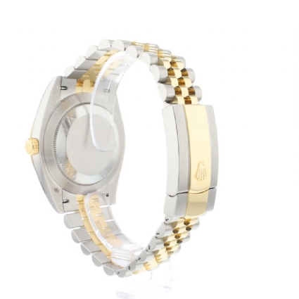 Datejust 41 Steel Gold Jubilee Black Dial