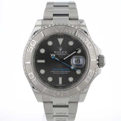 Yacht-Master 40  Rhodium Dial