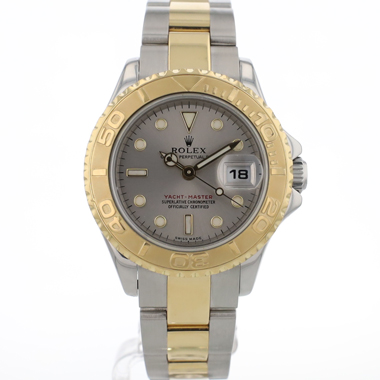 Rolex - Yacht-Master Lady 29 Steel/Gold Grey Dial