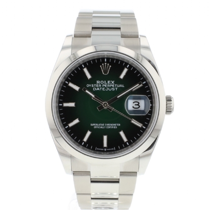 Datejust 36 Oyster Ombre Green Dial NEW '26
