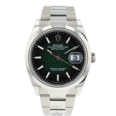 Rolex - Datejust 36 Oyster Ombre Green Dial NEW '26
