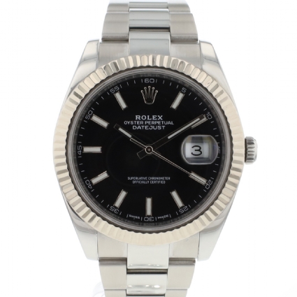 Datejust 41 Oyster Black Dial