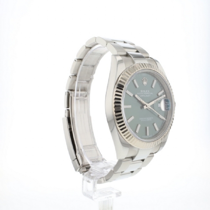Datejust 41 Oyster Mint Green Dial
