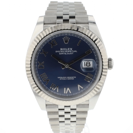 Datejust 41 Jubilee Bright Blue Roman NEW'26